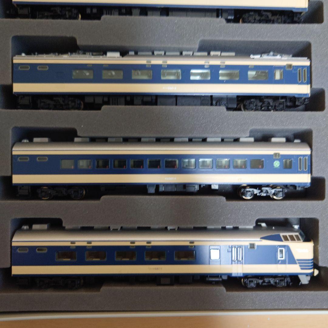 【美品,希少】TOMIX 国鉄581形特急電車 月光号フル編成 ライトユニット付