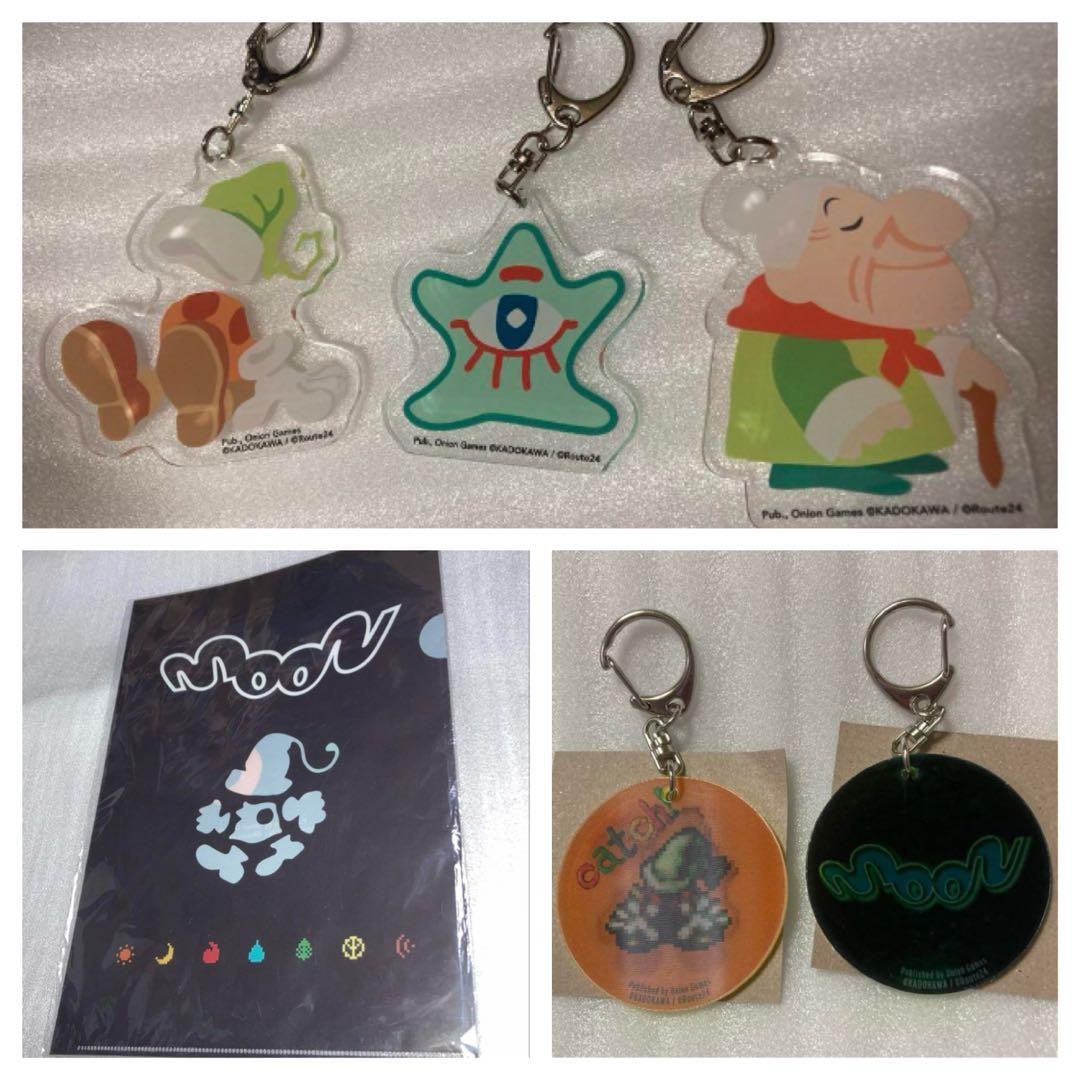 moon ムーン／チェンジングキーホルダー・アクリルキーホルダー・クリアファイル