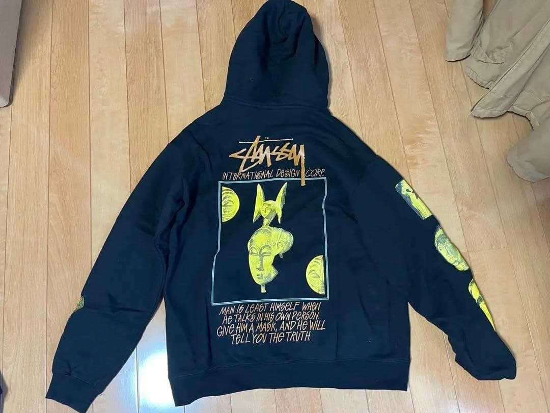 Stussy ハーフジップパーカー