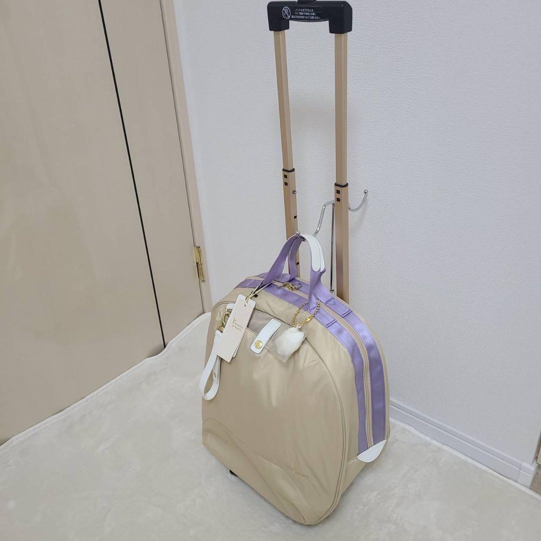 Kanana Projectカナナプロジェクト キャリーケース カーキ×パープル