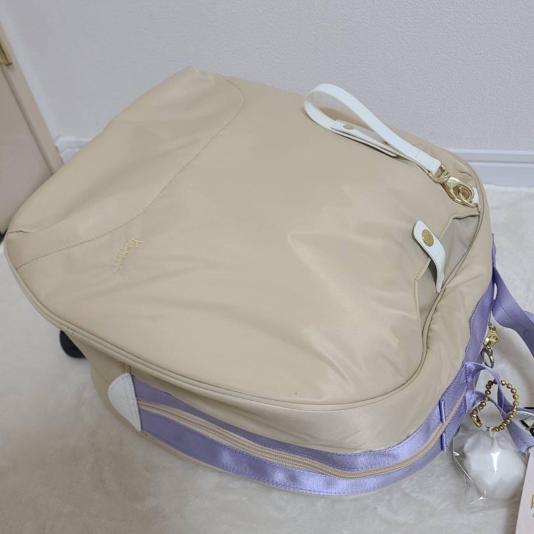 Kanana Projectカナナプロジェクト キャリーケース カーキ×パープル