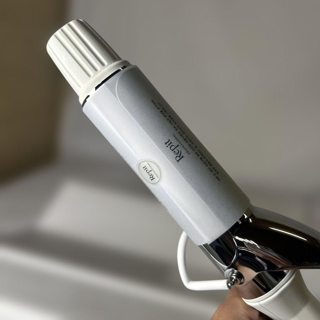 【sr/10.4/15】Repit M-40 カールアイロン シルバー