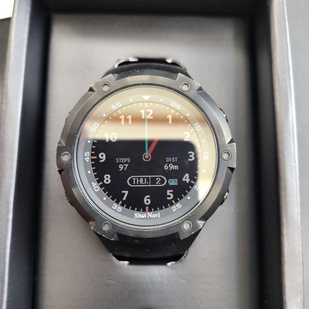 ShotNavi W1 Evolve GPSナビ付きゴルフウォッチ