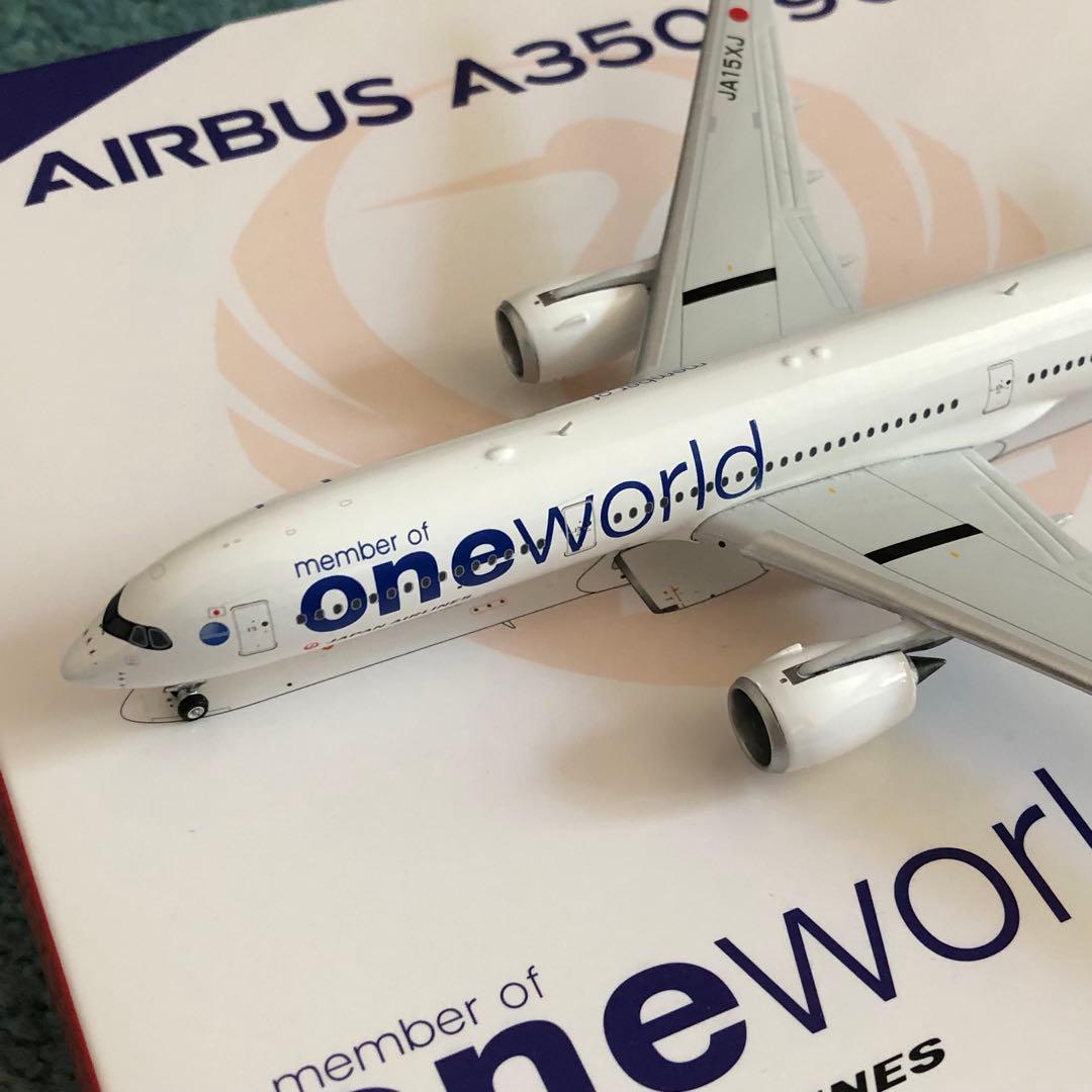 JAL A350-900 エアバス one world フェニックス 1:400