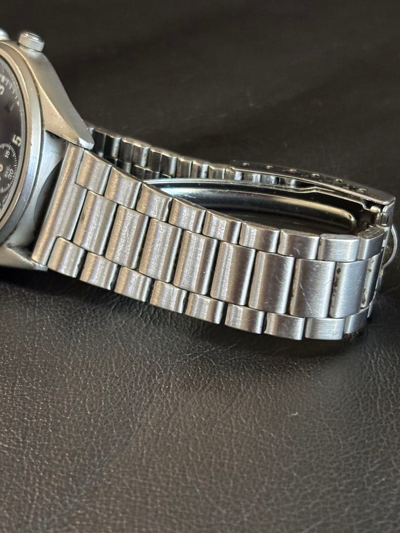 希少 SEIKO セイコー ミリタリー クロノグラフ 稼動品