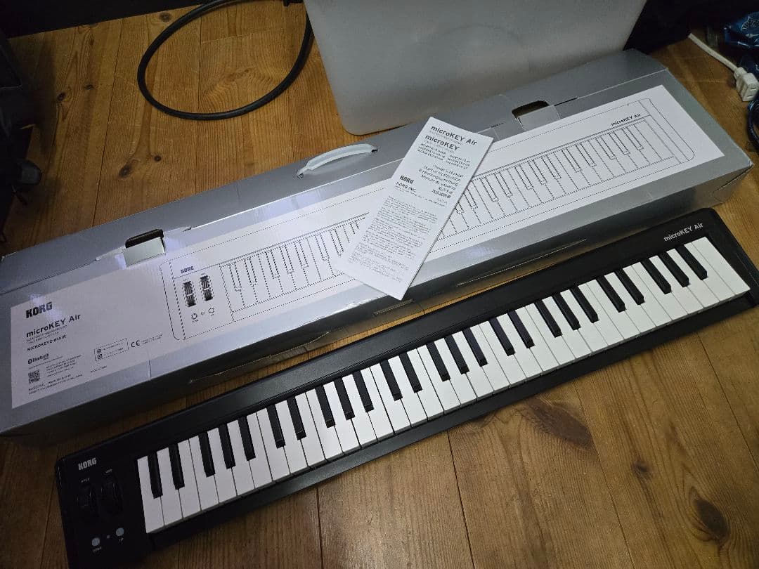 KORG microKEY AIR bluetooth対応