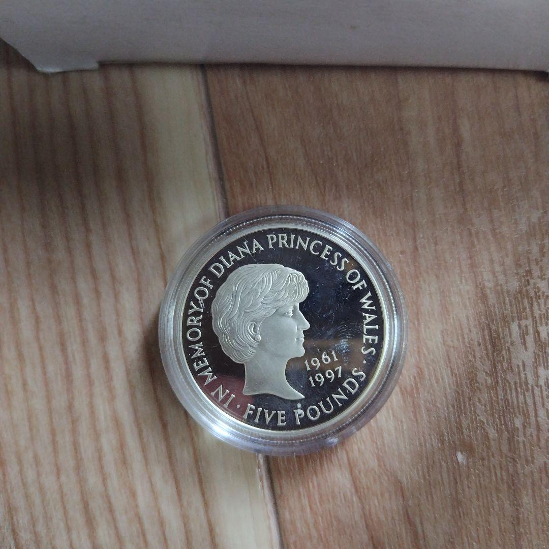 ダイアナ妃SILVAProofMemorial Coin