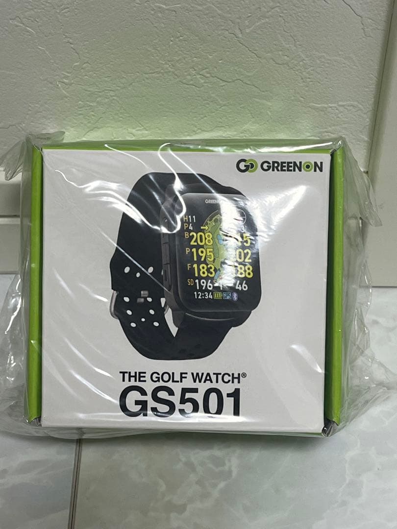 【新品未開封】GreenOn ゴルフウォッチ GS501 (通常版)