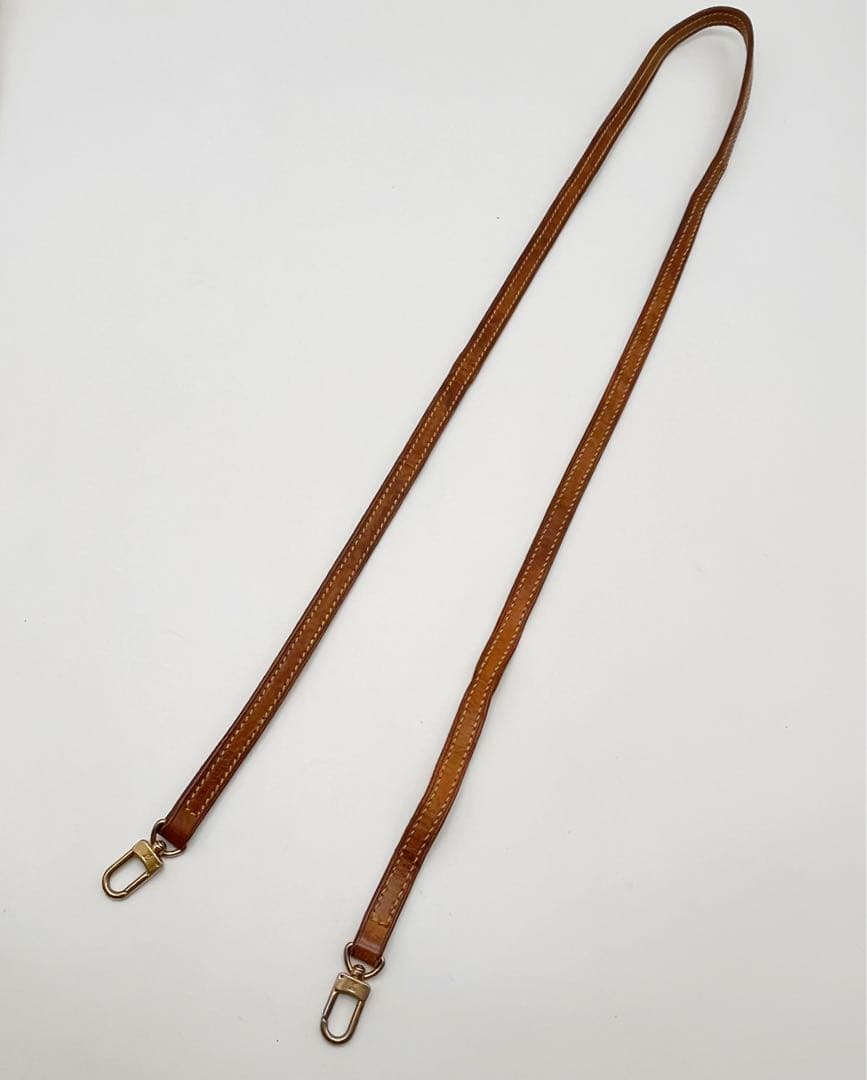 LOUIS VUITTON ルイヴィトン　ヌメ革　ショルダーストラップ　110㎝