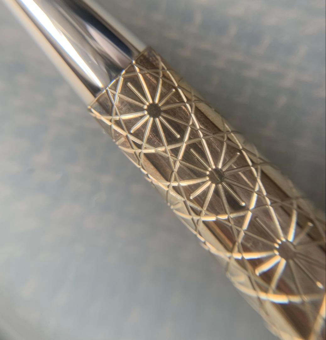 パイロット　カスタム切子　菊篭目　ボールペン