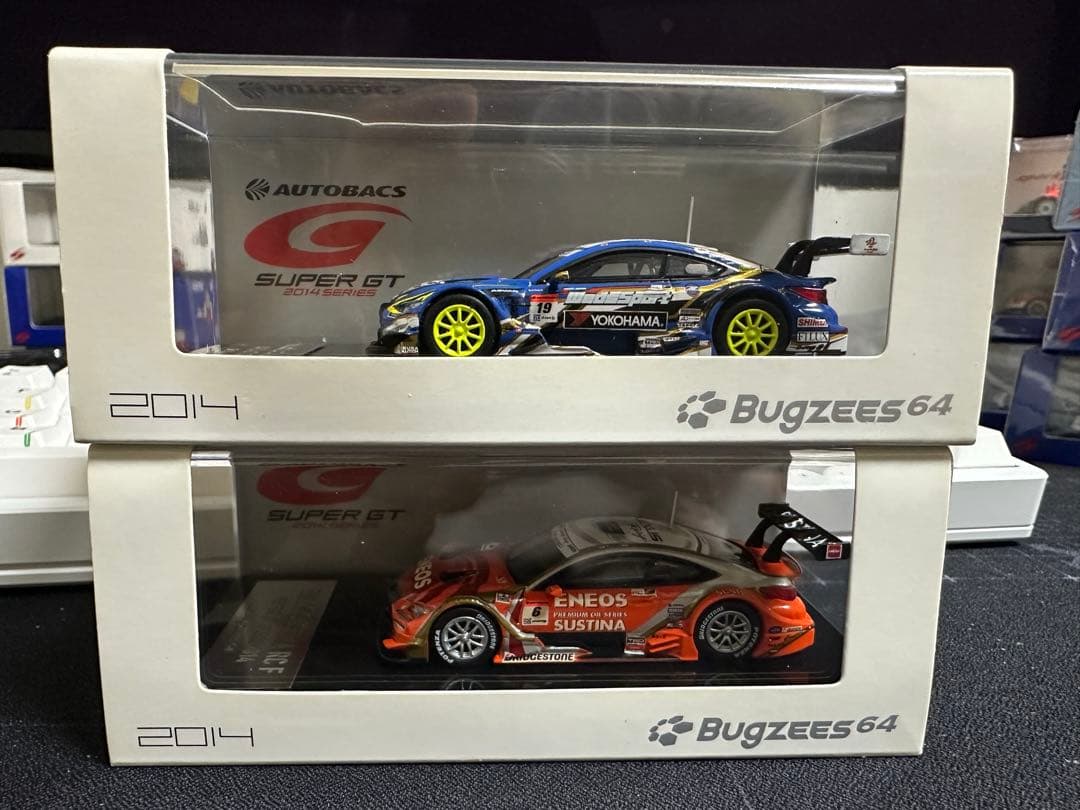 1/64 ミニカー Bugzees64 RC F ADVAN SUSTINA