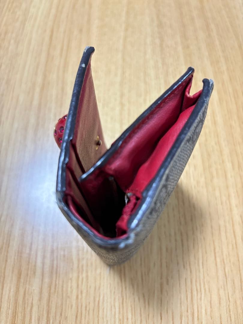 M*！様 Gucci チェリー 二つ折り財布