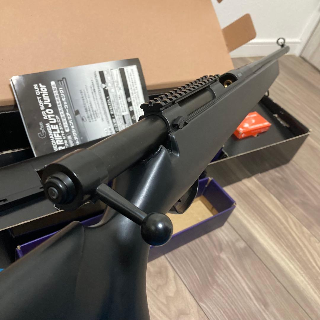 スーパーライフル U10 ジュニア スコープタイプ　エアコッキングガン