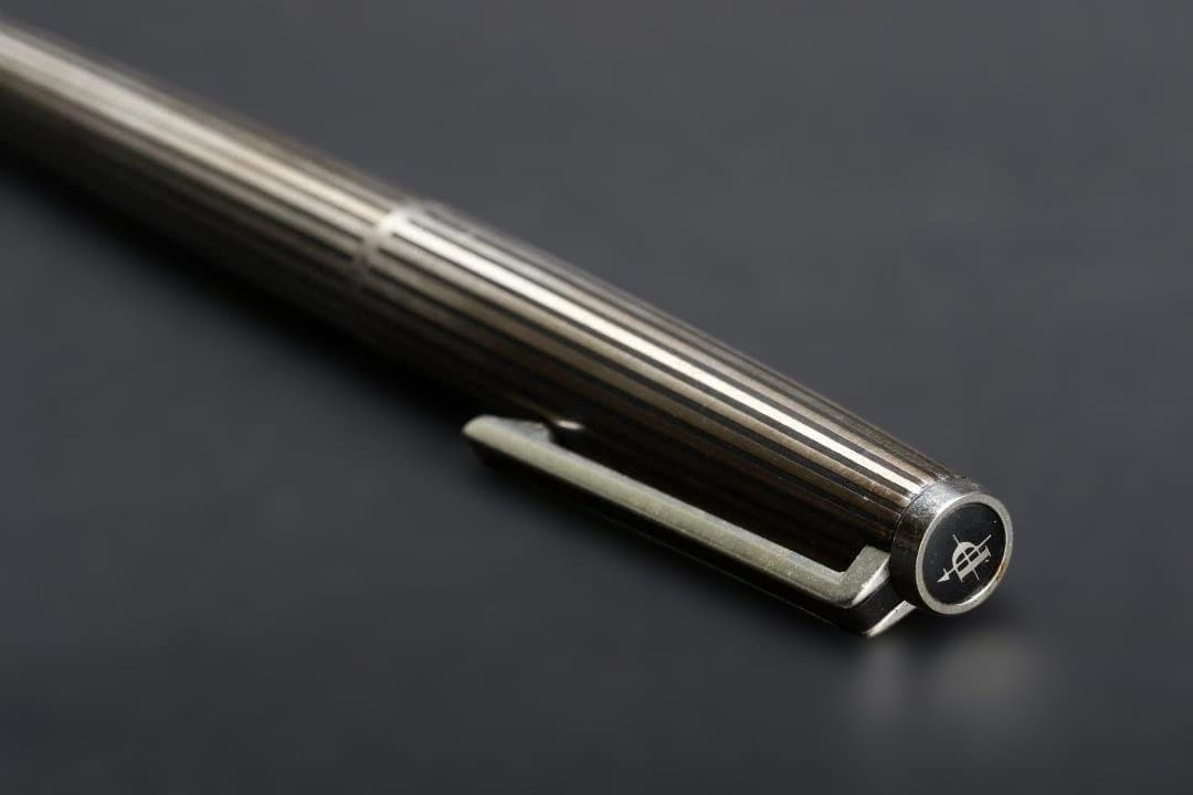 パイロット 万年筆 カスタム 18K WG ニブ シルバーストライプ