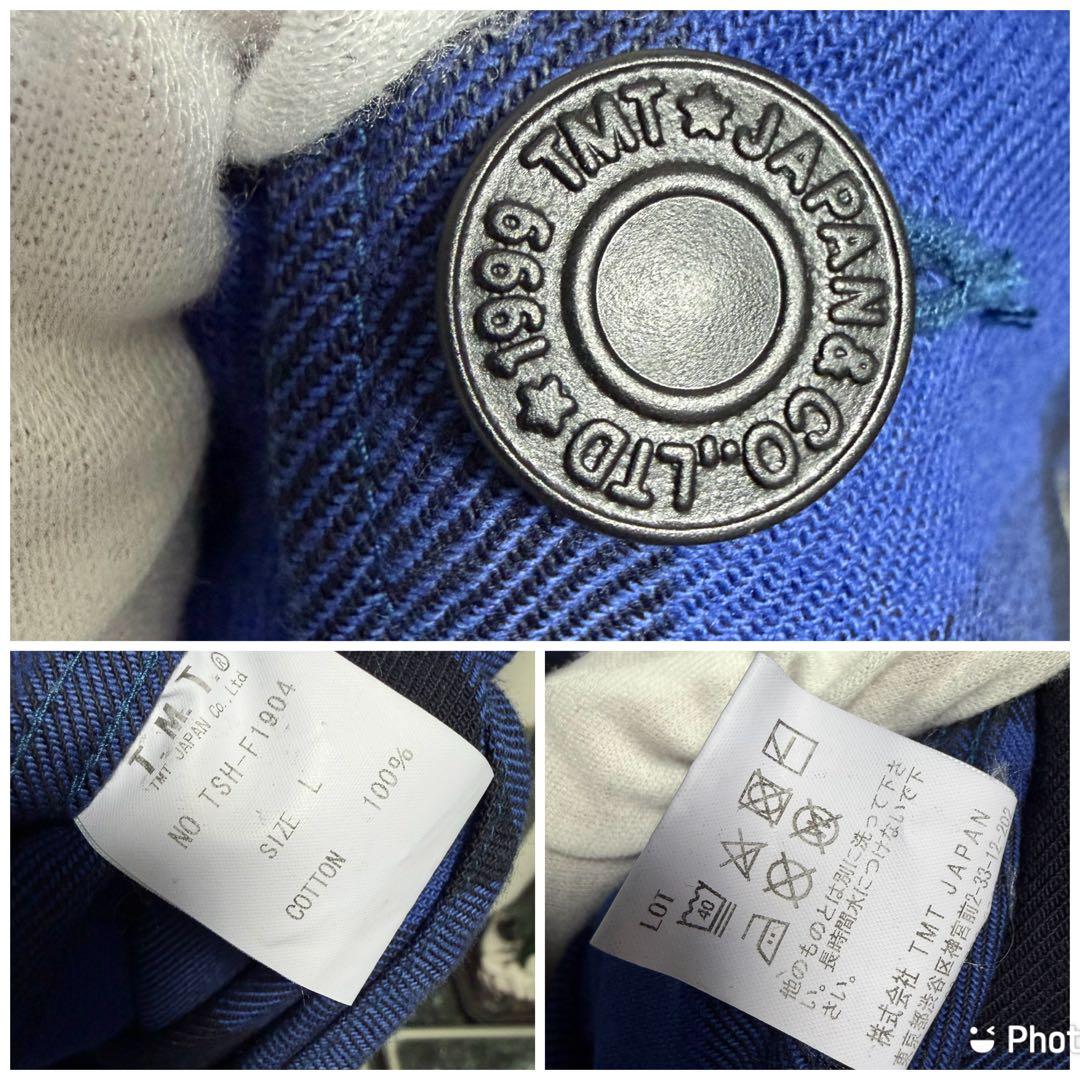 TMT PIECE DYED BUFFALO CHECK SHIRTS Lサイズ