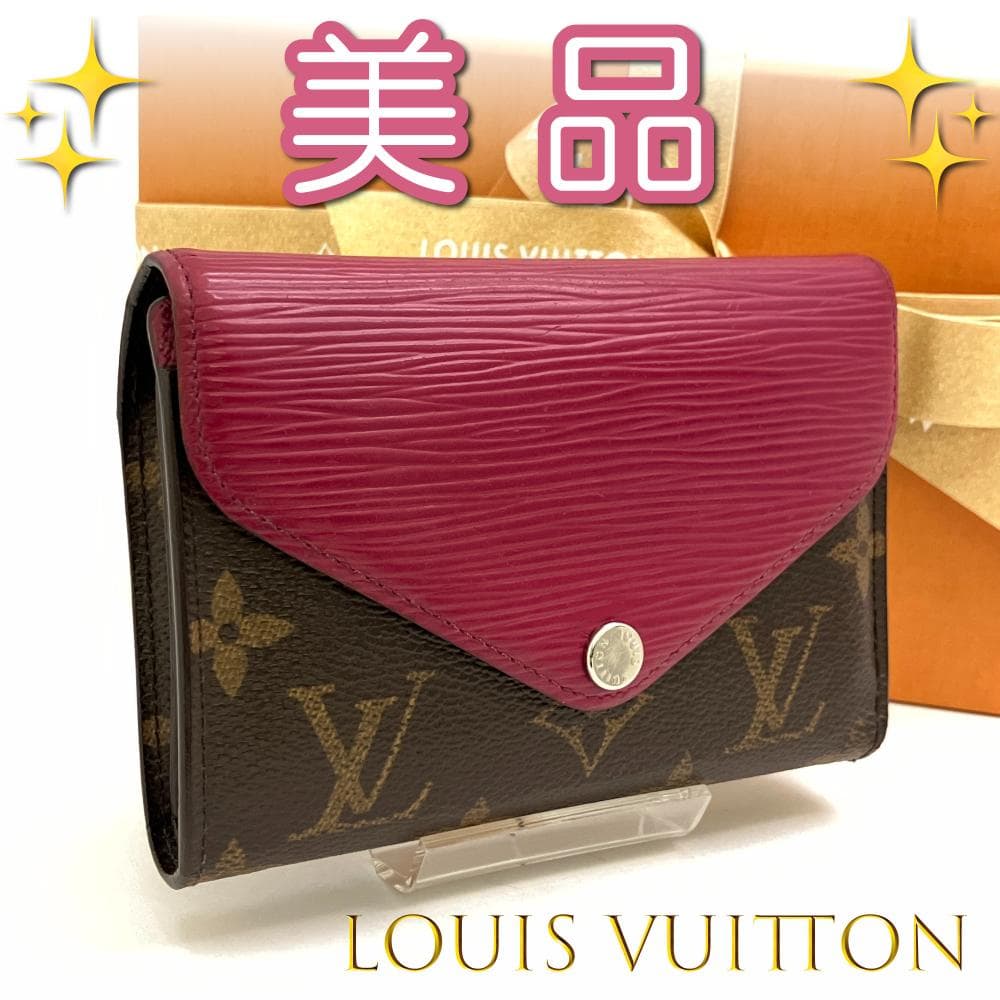 ルイヴィトン ❣ モノグラム ポルトフォイユ マリールー コンパクト 104