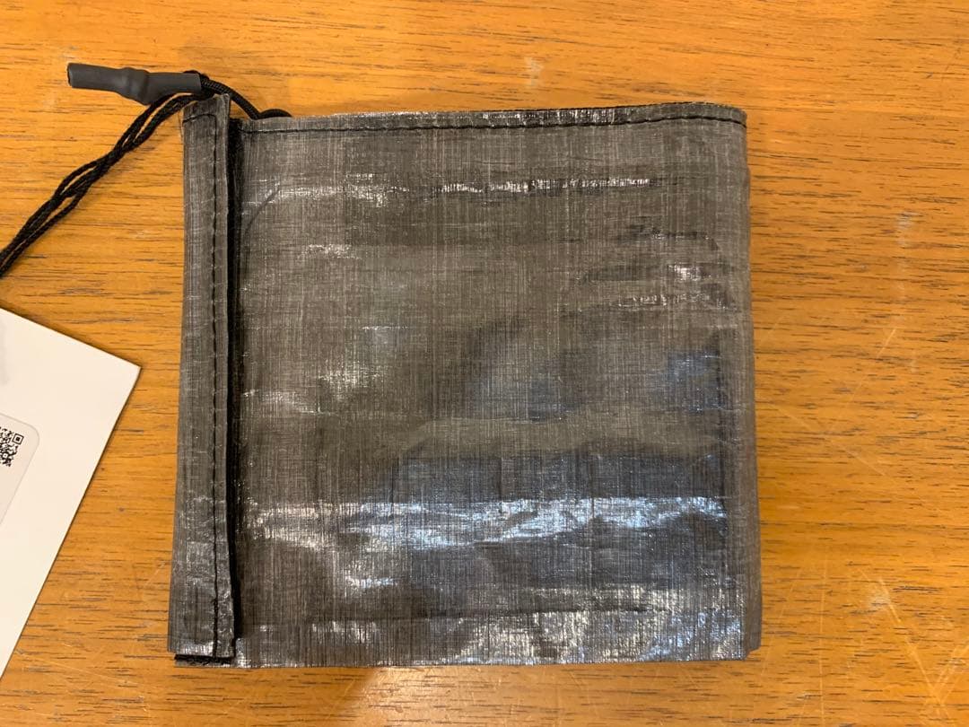 N0830-6★未使用 and wander 財布 グレー