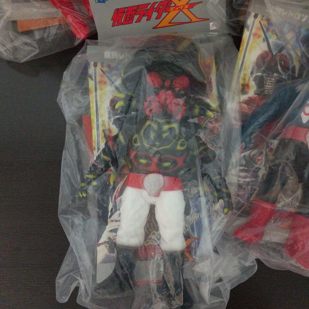 東映レトロソフビコレクション 仮面ライダーX GOD悪人軍団セット