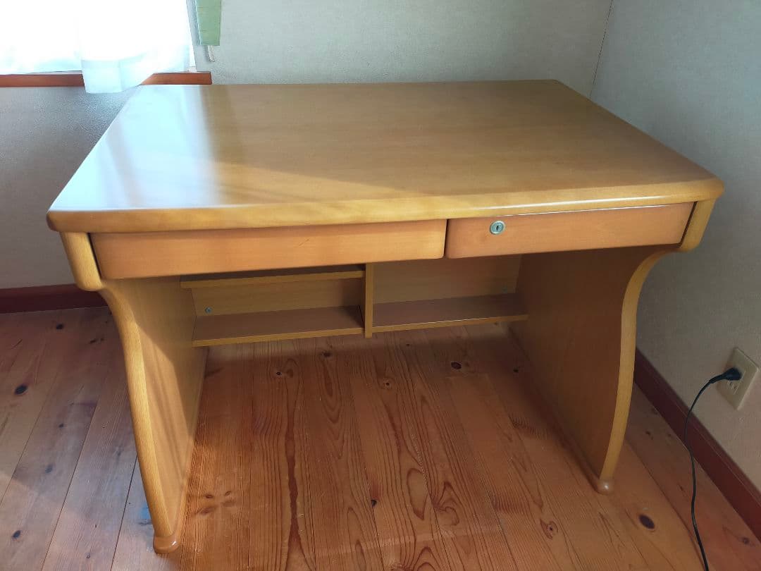 最終セール！木製シンプルデザイン学習机