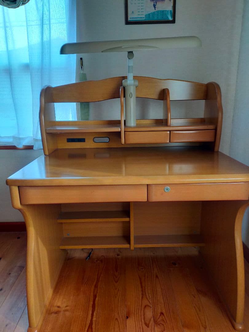最終セール！木製シンプルデザイン学習机