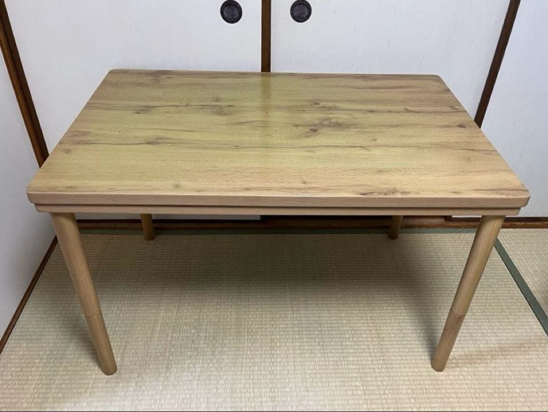 送料込み ニトリ　高さが変えられる2wayこたつ ライトブラウン LBR