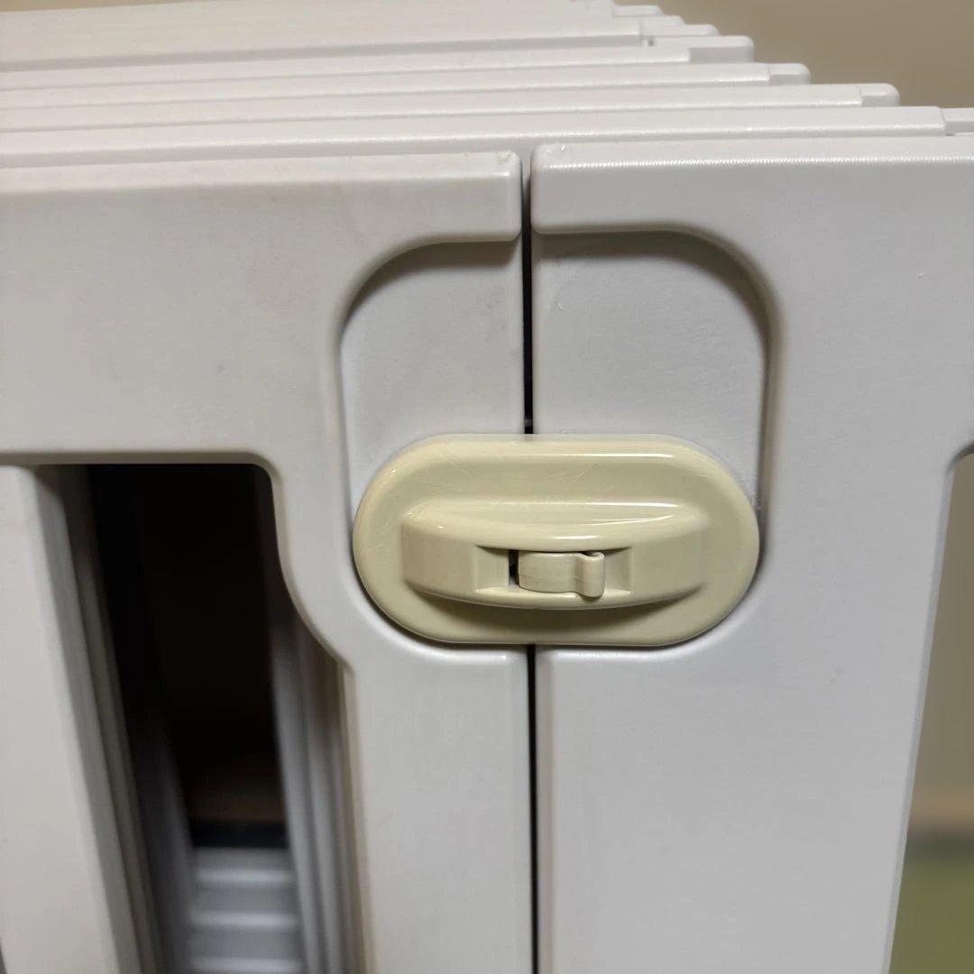 doridoriベージュペットサークルバーチ 10枚セットスライド扉付き