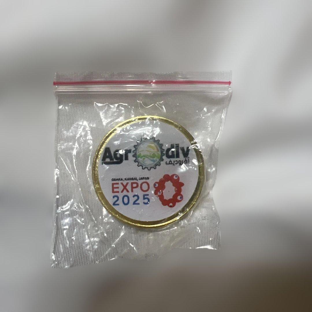 【非売品・関係者入手】Agrodiv ピンバッジ大阪万博2025