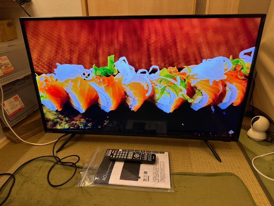 Qriom　山善 HDD内蔵録画可　40型　テレビ　QRC-40W2K 超極美品
