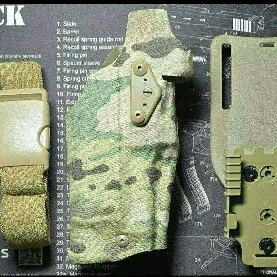 サファリランド　レプリカ　ホルスター　マルチカム　右用