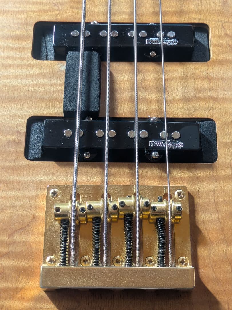 TUNE TWB-4 エレキベース　エボニー指板　※ピックアップパッシブ化