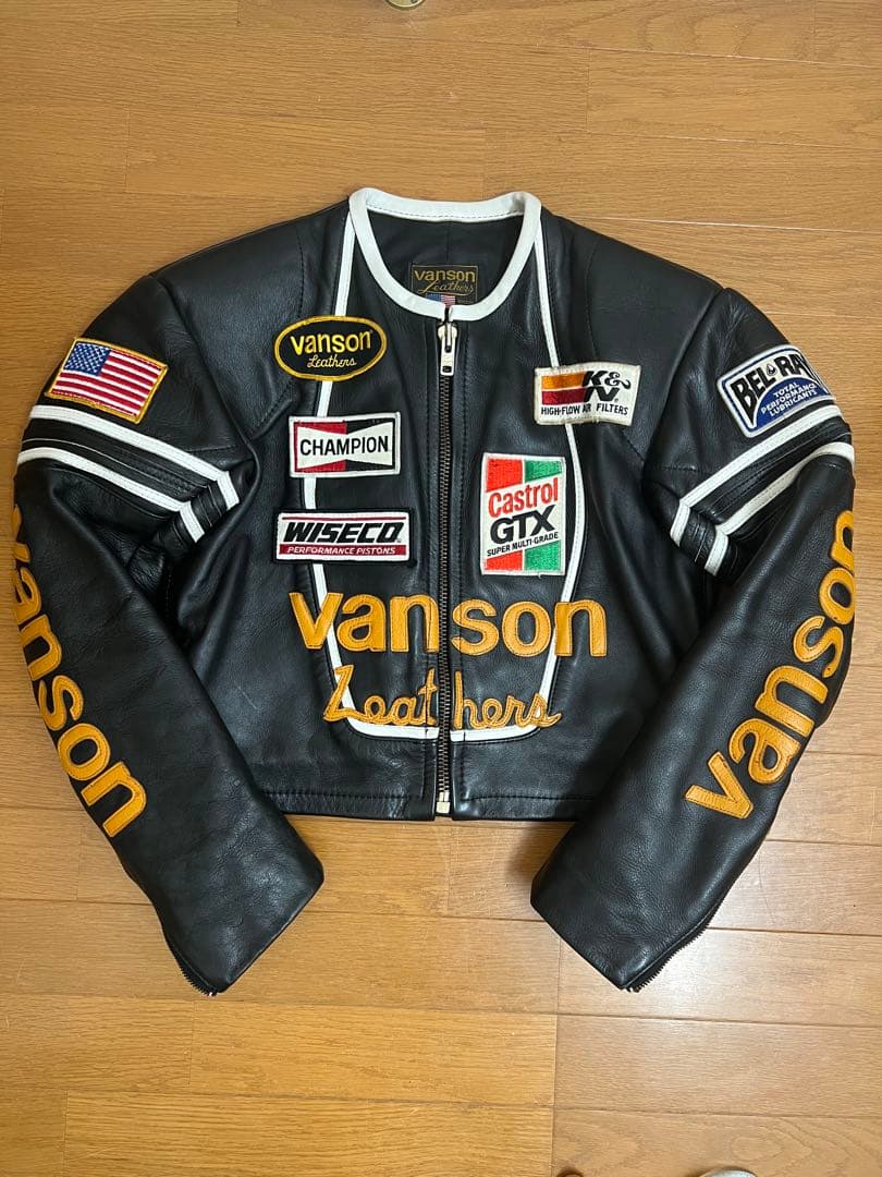 ウッドデッキドッグVANSON ワンスター 40サイズ　レザージャケット