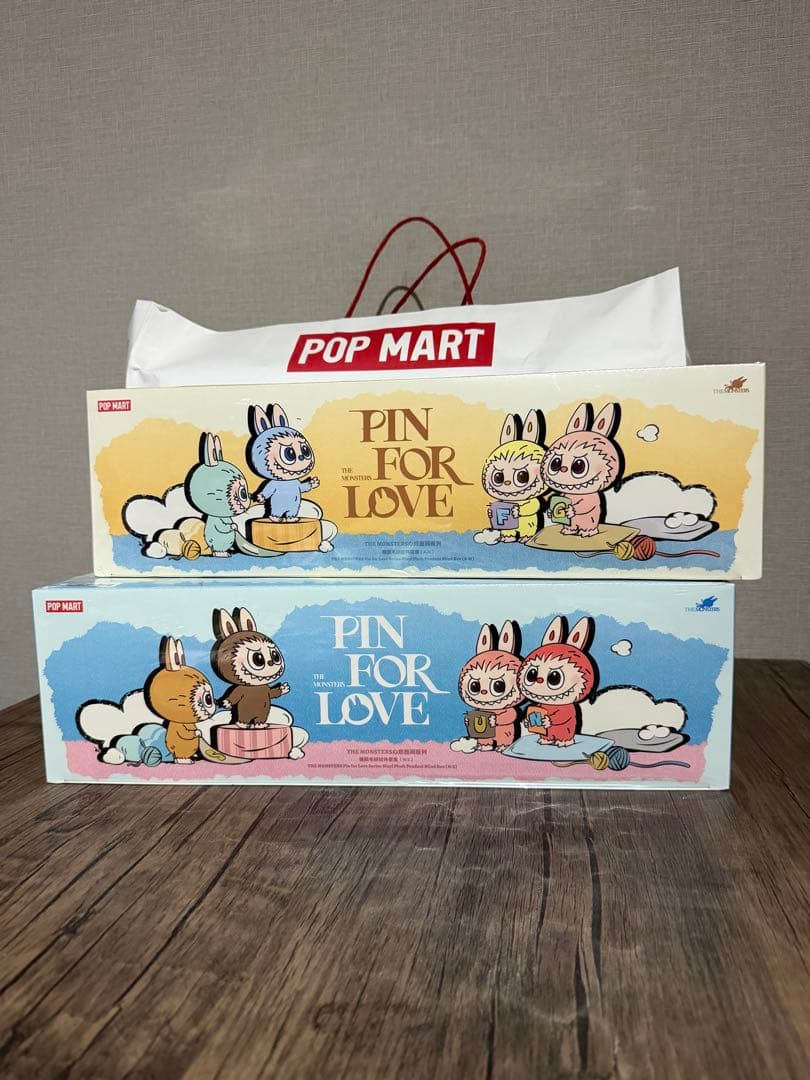 正規品 新品未開封 イニシャルラブブ PIN FOR LOVE アソート2箱