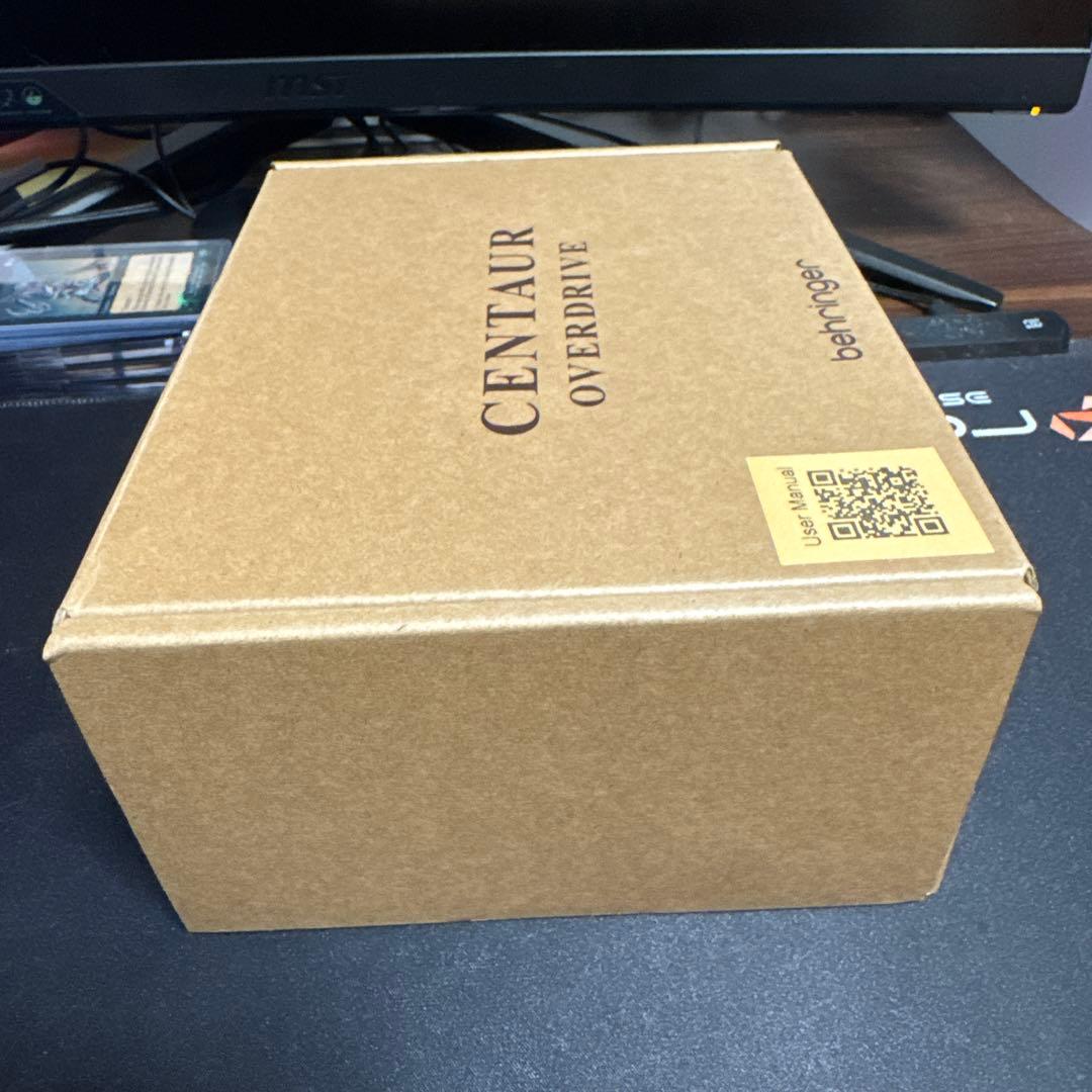 新品未使用！behringer CENTAUR OVERDRIVE ベリンガー