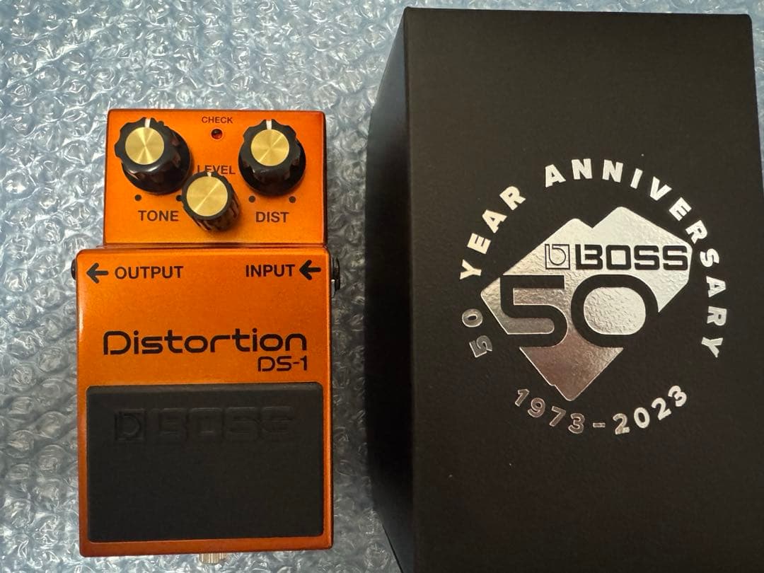 BOSS DS-1 ディストーションペダル 50周年記念 B50A