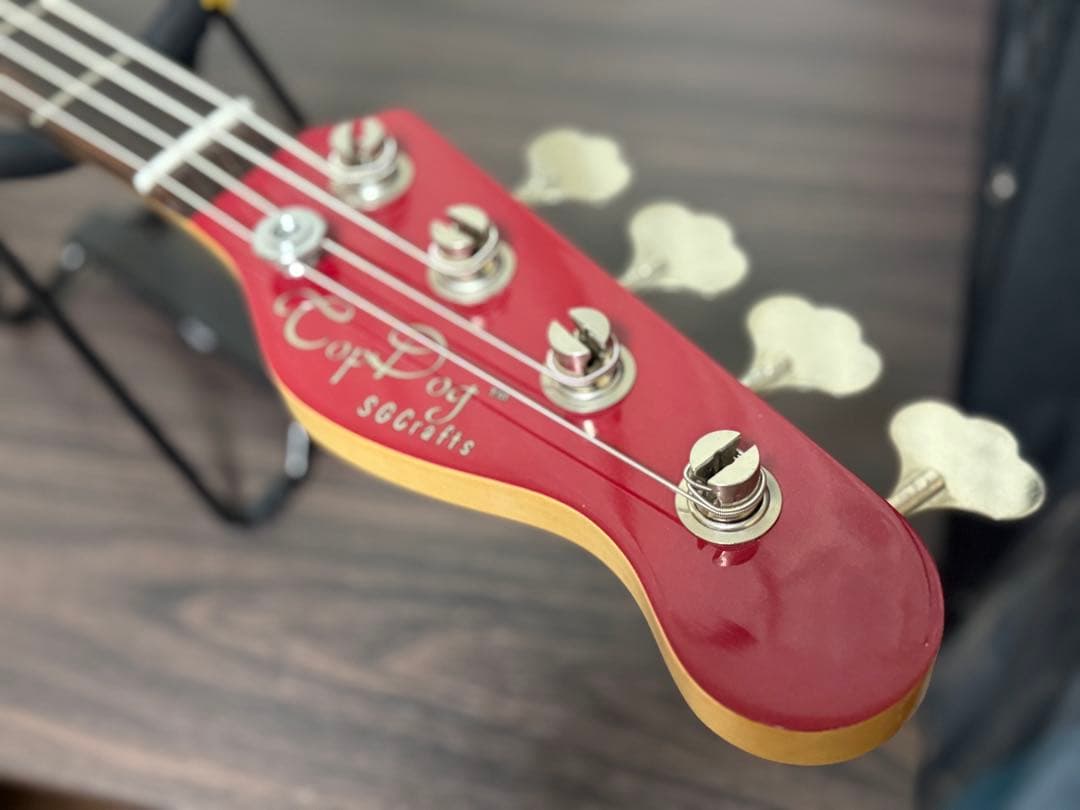 【あいこ】SGcrafts Top dog ジャズベース【弦交換セット