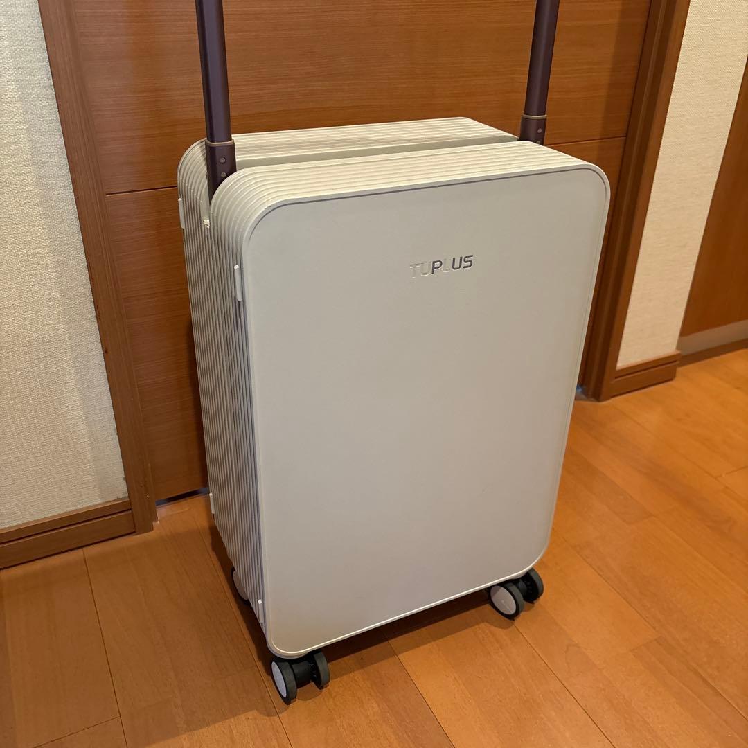 TUPLUS スーツケース キャリーケース ブラウン　33L