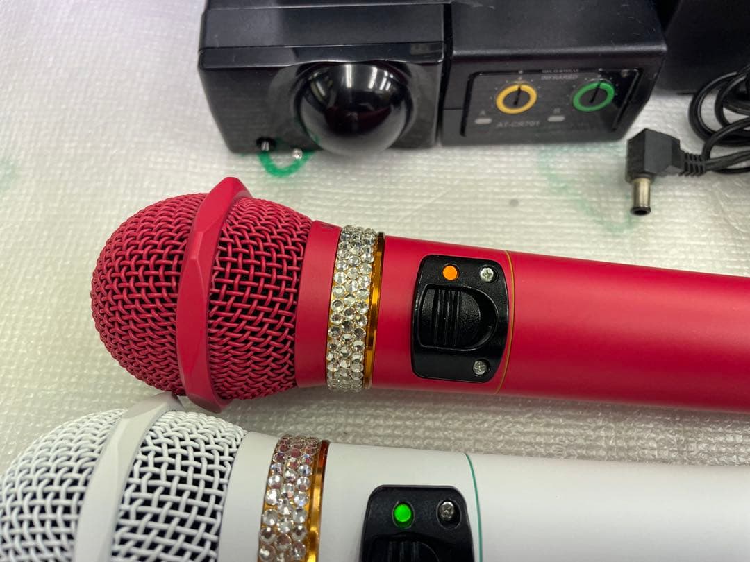 オーディオテクニカ製赤外線ワイヤレスマイクセットCLM7000デコ仕様