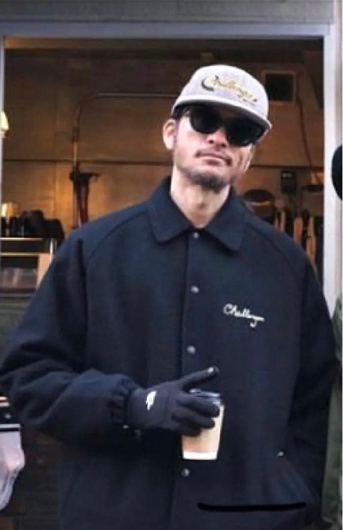 Challenger キャップ グレー　チャレンジャー　長瀬智也