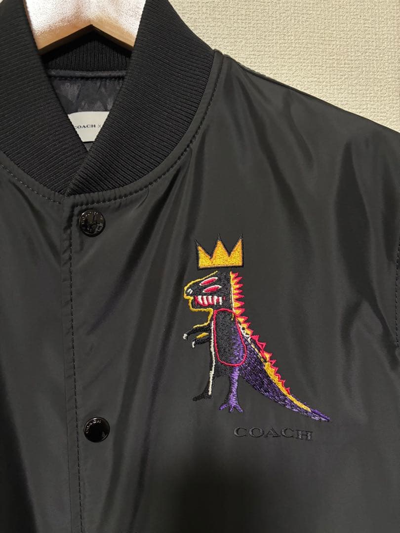 COACH バスキア コーチ ナイロン ジャケット ブルゾンMA-1 M