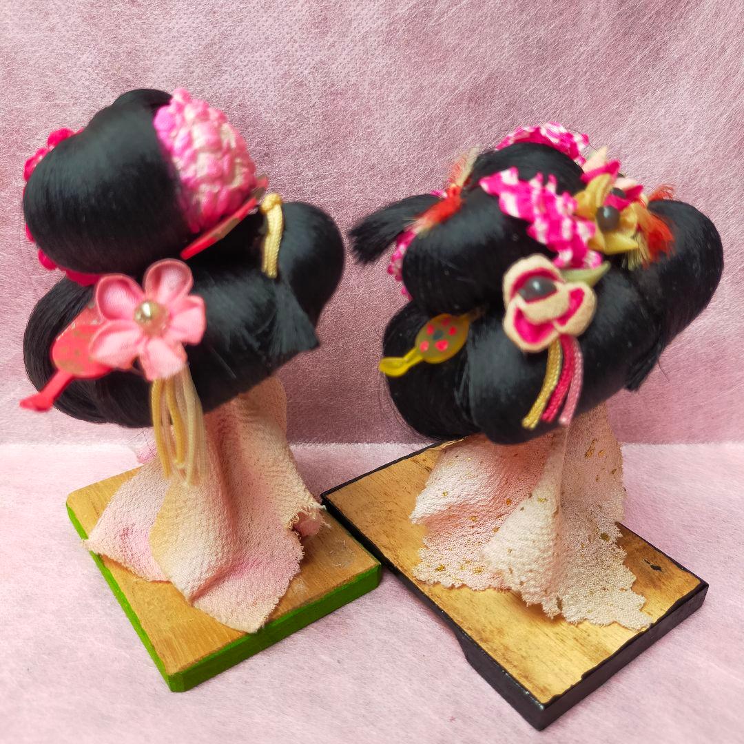 日本人形かつら　ミニチュアかつら