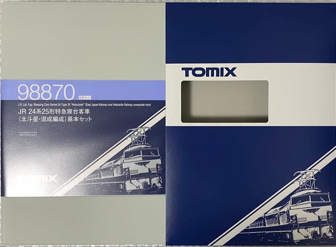 TOMIX 98870 JR 24系25形寝台客車（北斗星・混成編成）基本セット