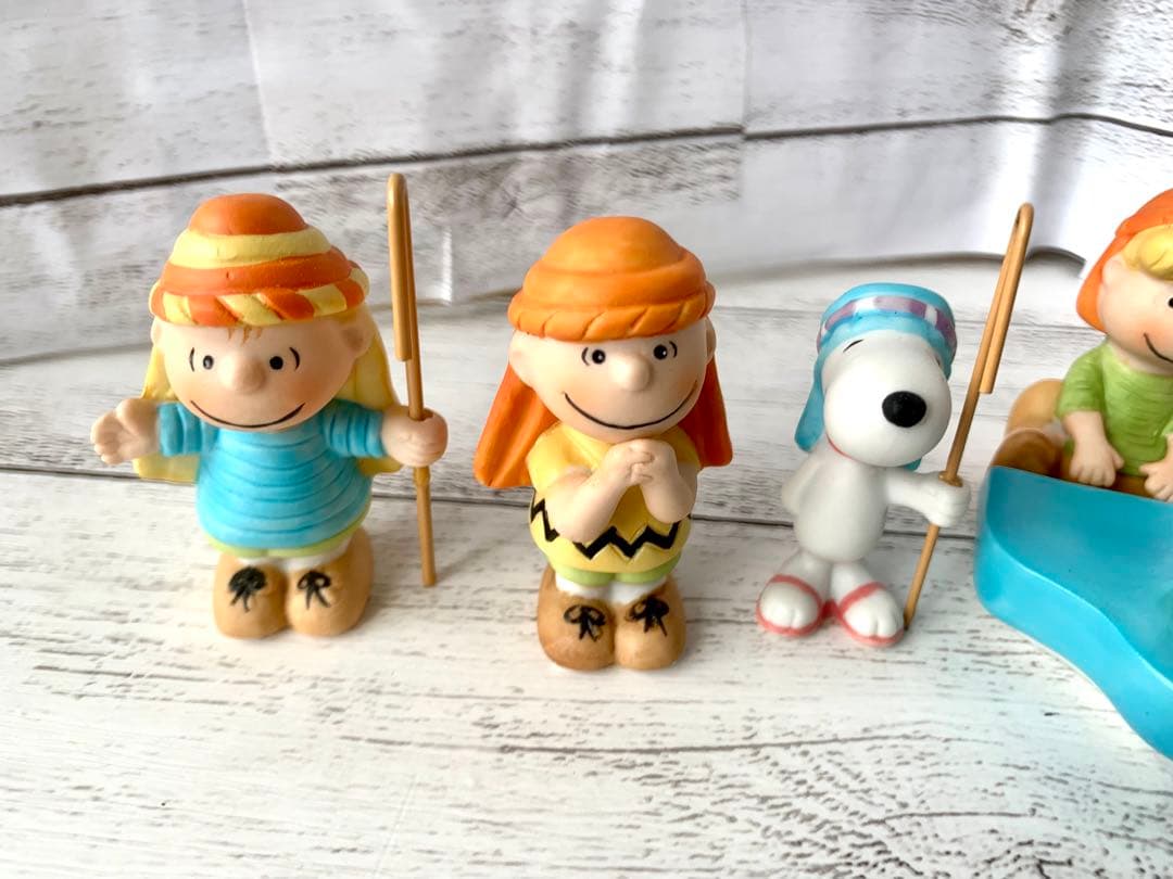 willitts スヌーピー　6体セット　チャーリーブラウン　陶器　フィギュア