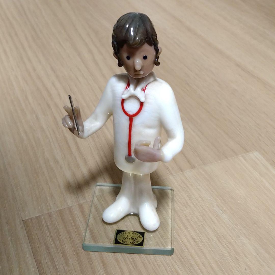 チェコ製ガラス人形 ドクターシリーズ ボヘミアグラス