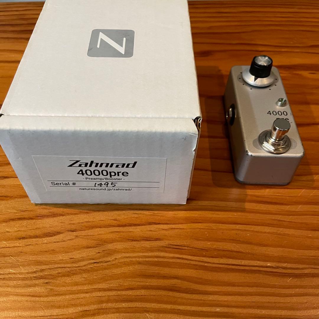 4000 pre ギターエフェクター シルバー