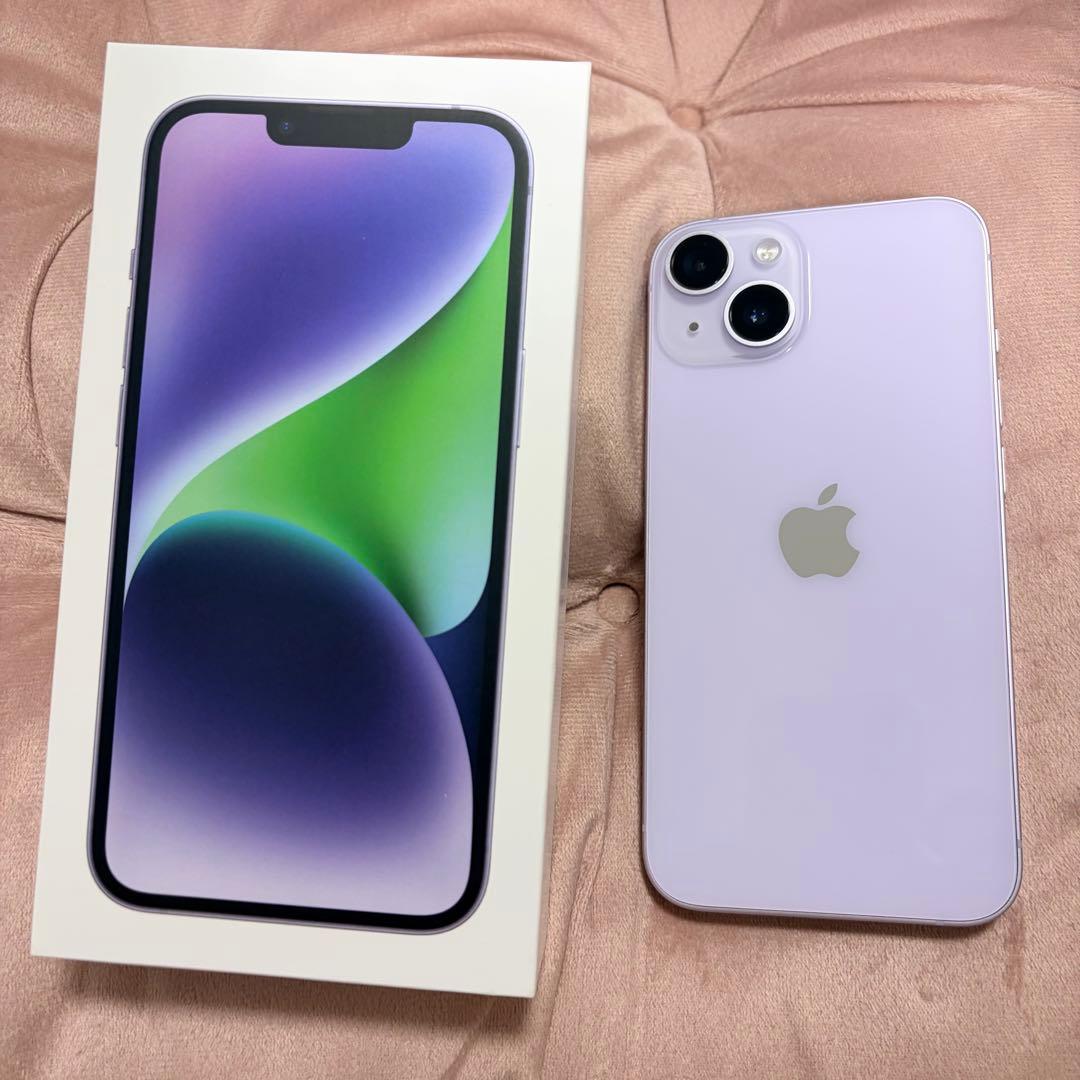 iPhone14 256kb simフリー パープル