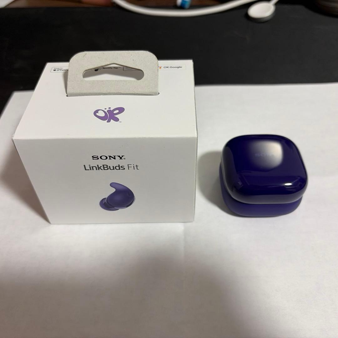 開封のみ　sony linkbuds fit バイオレット