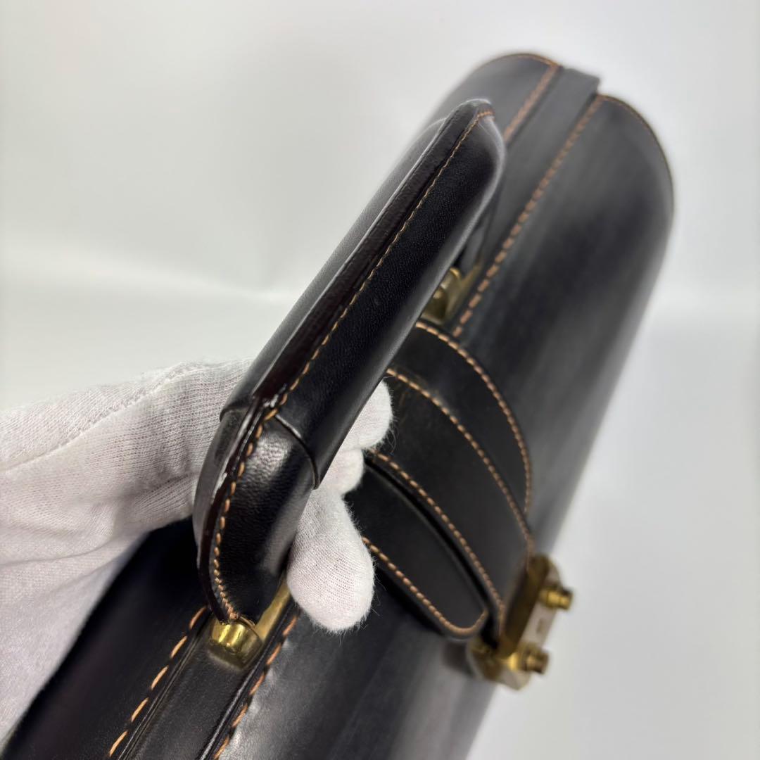 【廃盤】土屋鞄 ダレスバッグ ブライドルレザー ビジネスバッグ　ブラック