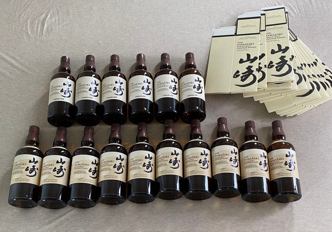 山崎ウイスキー na 箱付き　16本セット