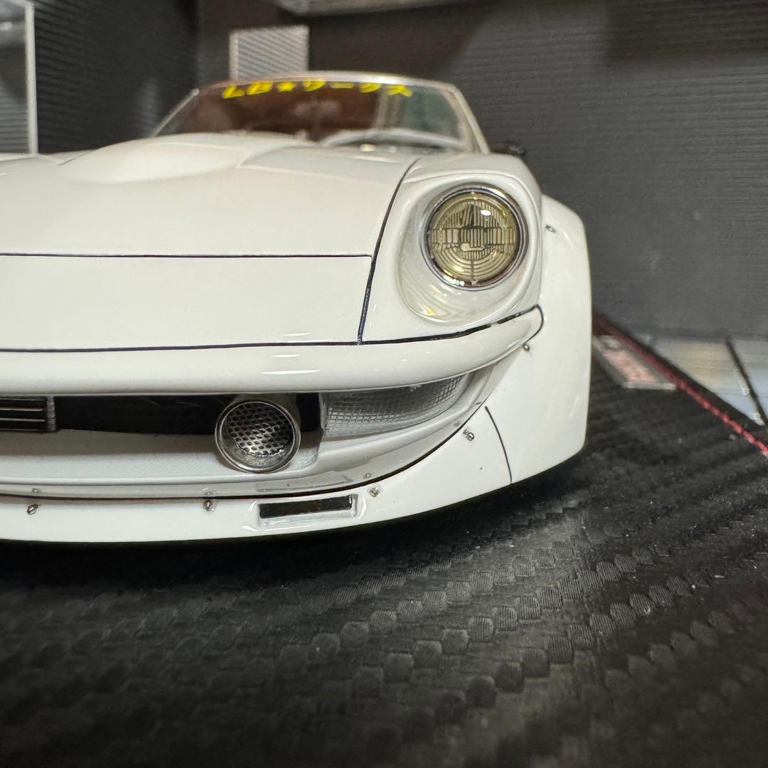 イグニッションモデル1/18LB−WORKSフェアレディZ(S30)カスタム品❷