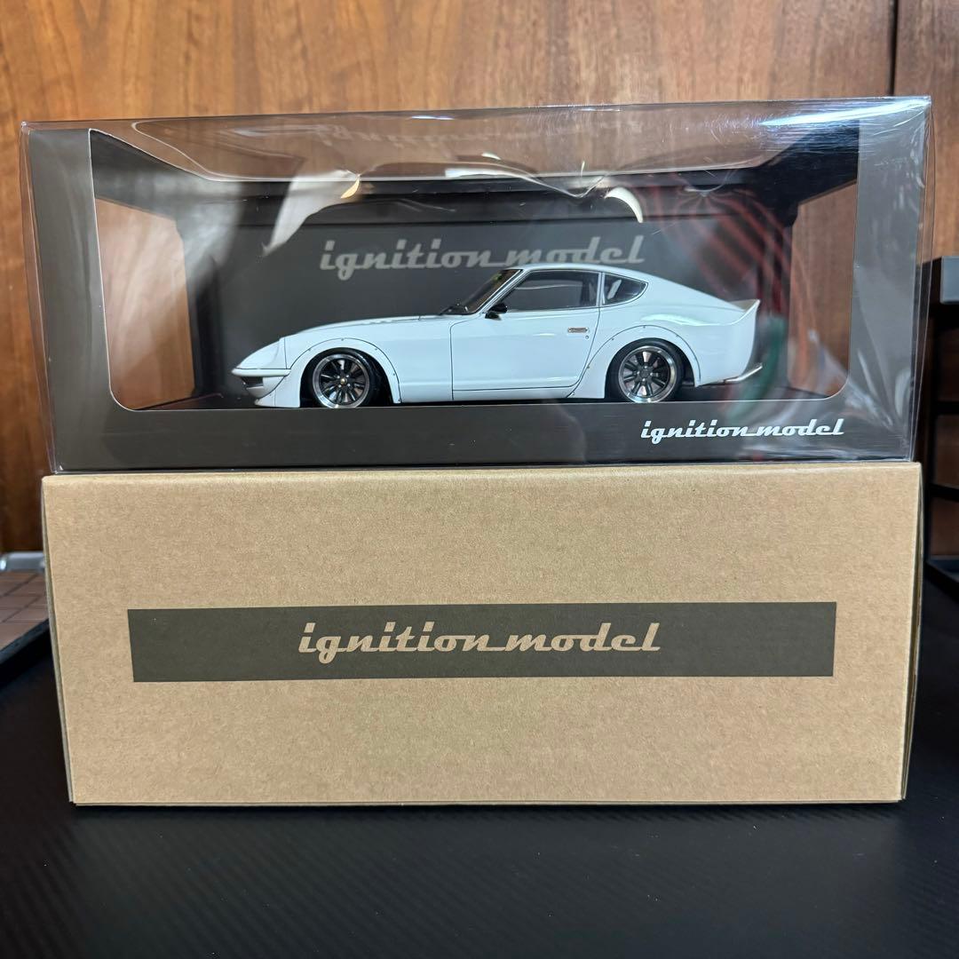 イグニッションモデル1/18LB−WORKSフェアレディZ(S30)カスタム品❷